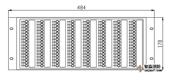 海灣GST-LD-SD128H 總線制操作盤結(jié)構(gòu)特征、安裝與布線